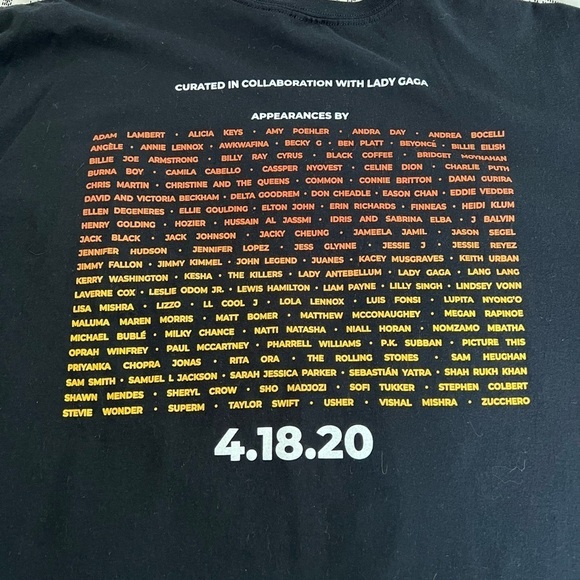 One World Together At Home Global Citizen Concert Tee Size 3XL - Picture 4 of 5